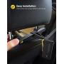 Car Tablet Holder, Headrest Tablet Mount - Lamicall Headrest Stand Cradle Compatible with Devices Such as iPad Pro Air Mini, Galaxy Tabs, Other 4.7 -12.9'' Cell Phones and Tablets - Black