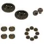 ZYCST 12T 24T 30T Motor Driving Gear Planet Gear Differential Gear Combo Set for WLtoys 12428 12423 1/12 RC Car Upgrade Parts (16 PCS) ZYCST 12T 24T 30T Motor Driving Gear Planet Gear Differential Gear Combo Set for WLtoys 12428 12423 1/12 RC Car Upgrade Parts (16 PCS)