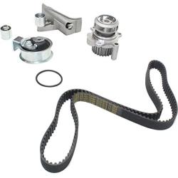 Timing Belt & Water Pump Kit compatible with 2001-2006 Audi VW 1.8L DOHC Turbo