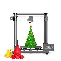 Anet A8 Plus DIY 3D Printer Upgraded from Anet A8, All-Metal Frame, Larger Hotbed Size 300x300mm, Upgraded Over-Current Protection Mainboard, Moveable Operation LCD Display, Adjustable Belts Design