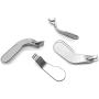 Quartet trade Elite Kit for Xbox One Elite Controller Accessory (4 pcs Metal Aluminum Alloy Paddles Hair Trigger Locks Replacement Parts Video Games Accessories Kits for Xbox One Elite Controller)