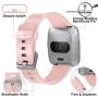 Hamile Bands (12 Pack) Compatible for Fitbit Versa/Versa 2/Lite/SE, Classic Soft Watch Bands for Fitbit Versa 2 & Fitbit Versa & Lite & Special Edition Smartwatch Wristbands, for Women Men, Large