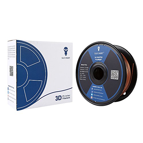 SainSmart Metal-Copper-1KG1.75 Copper Metal 1.75mm Filament for 3D Printing, 0.5kg/1.1lbs