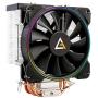 Antec CPU Cooler, A400 RGB, 4-Pin Connector PWM Silent Fan for Intel LGA 775/1150 / 1151/1155 / 1156/1366 / 2011/2066 & AMD Socket FM2 / FM1 / AM3+ / AM3 / AM2 + / AM2 / AM4