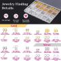 Jewelry Making Kits for Adults, Shynek Jewelry Making Supplies Kit with Jewelry Making Tools, Earring Charms, Jewelry Wires, Jewelry Findings and Helping Hands for Jewelry Making and Repair