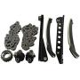 Timing Chain Kit with Tensioner Guides Cover Gaskets Cam Phaser Engine Variable Camshaft Timing Cam Phaser VCT VVTi Actuator Timing Sprocket Bolt Gaskets For Ford TRITON 3-Valve F150 F250 Expedition