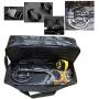 shrxy Metal Detector Carry Bag Portable Waterproof Canvas Storage Bag Double-Layer Carry Tools Organizer Backpack for Metal Detecting