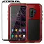 Galaxy S9 Case,Tomplus Armor Tank Aluminum Metal Shockproof Military Heavy Duty Protector Cover Hard Case for Samsung Galaxy S9 (Red) Galaxy S9 Case,Tomplus Armor Tank Aluminum Metal Shockproof Military Heavy Duty Protector Cover Hard Case for Samsung Galaxy S9 (Red)