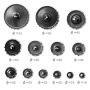 HSS Hole Saw Kits for Metal, Rocaris 13 pcs High-Speed Steel Hole Saw Cutting Kit Drill Bits Opener Cutter Tool for Stainless Steel,Copper, Iron 16~53mm