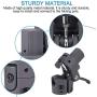 Generic Brands FEC Electric Scooter Folding Pole Base, Lock Screw Hook Metal Connector Replacement Spare Parts Compatible for Mijia M365 Electric Scooter（Black）