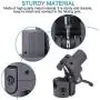 Generic Brands FEC Electric Scooter Folding Pole Base, Lock Screw Hook Metal Connector Replacement Spare Parts Compatible for Mijia M365 Electric Scooter（Black）