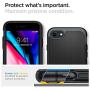 Spigen Neo Hybrid Designed for iPhone SE 2020 Case/Designed for iPhone 8 Case (2017) / Designed for iPhone 7 Case (2016) - Metal Slate