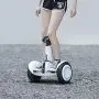 Segway Ninebot S-Plus Smart Self-Balancing Electric Scooter with Intelligent Lighting and Battery System, Remote Control and Auto-Following Mode, White Segway Ninebot S-Plus Smart Self-Balancing Electric Scooter with Intelligent Lighting and Battery System, Remote Control and Auto-Following Mode, White