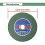 25 Pack Cutting Wheel, General Purpose Metal Cutting (25, 6''x1/16''x7/8'' (150x1.6x22mm)) 25 Pack Cutting Wheel, General Purpose Metal Cutting (25, 6''x1/16''x7/8'' (150x1.6x22mm))