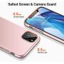 TORRAS Slim Fit Compatible for iPhone 11 Pro Max Case, Ultra Thin Lightweight Silky Smooth Touch Matte Finish Grip Hard Plastic Minimalist Compatible for iPhone 11 ProMax case, Rose Gold