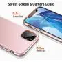 TORRAS Slim Fit Compatible for iPhone 11 Pro Max Case, Ultra Thin Lightweight Silky Smooth Touch Matte Finish Grip Hard Plastic Minimalist Compatible for iPhone 11 ProMax case, Rose Gold
