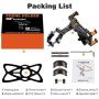 Tiakia Bike Phone Mount - Universal Motorcycle Mount Anti Shake & 360° Rotation, Face & Touch ID Bicycle Phone Holder Compatible with Samsung Galaxy S9/S8 Plus / Google Pixel / iPhone (Black + orange)