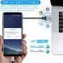 USB Type C Cable 3A Fast Charging, TAKAGI (3-Pack 6feet) USB-A to USB-C Nylon Braided Data Sync Transfer Cord Compatible with Galaxy S10 S10E S9 S8 S20 Plus, Note 10 9 8 and Other USB C Charger USB Type C Cable 3A Fast Charging, TAKAGI (3-Pack 6feet) USB-A to USB-C Nylon Braided Data Sync Transfer Cord Compatible with Galaxy S10 S10E S9 S8 S20 Plus, Note 10 9 8 and Other USB C Charger