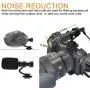 Comica CVM-VM10II Full Metal Compact On Camera Cardioid Directional Mini Shotgun Video Microphone for Smartphone iPhone,Huawei,DJI Osmo,SonyA9/A7RII/A7RSII,GH4/ GH5, and DSLR Camera(Black)