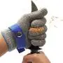 Stainless Steel Mesh Metal Wire Gloves Cut Resistant Level 9 Durable Rustproof Butcher Glove Kitchen Cutting Heavy Protection. (X-LARGE) Stainless Steel Mesh Metal Wire Gloves Cut Resistant Level 9 Durable Rustproof Butcher Glove Kitchen Cutting Heavy Protection. (X-LARGE)