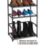 fiducial home 8 Tiers Shoe Rack 16-20 Pairs Sturdy Shoe Shelf