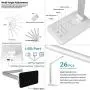 MCHATTE LED Desk Lamp with Wireless Charger, USB Charging Port, Dimmable Eye-Caring Desk Light with 5 Brightness Levels & 5 Lighting Modes, Touch Control, Auto Timer (White) MCHATTE LED Desk Lamp with Wireless Charger, USB Charging Port, Dimmable Eye-Caring Desk Light with 5 Brightness Levels & 5 Lighting Modes, Touch Control, Auto Timer (White)