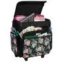 Everything Mary Collapsible Rolling Craft, Flowers - Wheeled Scrapbook Tote for Scrapbooking & Art - Travel Organizer Storage Bin for Paper, Glue, Tape - Roller Cart for Teachers & Medical Everything Mary Collapsible Rolling Craft, Flowers - Wheeled Scrapbook Tote for Scrapbooking & Art - Travel Organizer Storage Bin for Paper, Glue, Tape - Roller Cart for Teachers & Medical