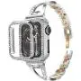 Bekomo Compatible with apple watch Band 38mm 42mm 40mm 44mm,1 pack bling Jewelry women Metal Strap and 2 pack Soft PC Bumper Protective Case Replacement for iWatch Series 5/4/3/2/1. Bekomo Compatible with apple watch Band 38mm 42mm 40mm 44mm,1 pack bling Jewelry women Metal Strap and 2 pack Soft PC Bumper Protective Case Replacement for iWatch Series 5/4/3/2/1.