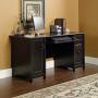 Sauder 408558 Edge Water Computer Desk, Estate Black L: 59.06'' x W: 23.23'' x H: 29.02'',