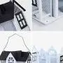 Kingsyard Bird Feeder House for Outside Metal Mesh Wild Bird Feeder Home with Triple Feeders for Finch Cardinal Weatherproof Garden Yard Outdoor Decoration, NOT Squirrel Proof Kingsyard Bird Feeder House for Outside Metal Mesh Wild Bird Feeder Home with Triple Feeders for Finch Cardinal Weatherproof Garden Yard Outdoor Decoration, NOT Squirrel Proof