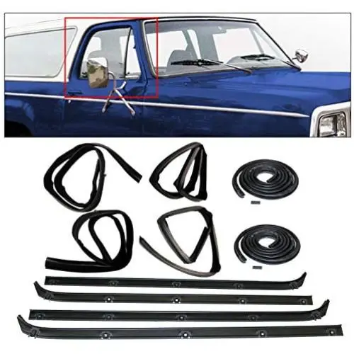 Make Auto Parts Manufacturing Set of 10 Door Weatherstrip Seal Window Sweep Glass Run Channel Kit For Dodge D250 D350 W250 W350 1981 82 83 84 85 86 87 88 89 90 91 92 1993 Make Auto Parts Manufacturing Set of 10 Door Weatherstrip Seal Window Sweep Glass Run Channel Kit For Dodge D250 D350 W250 W350 1981 82 83 84 85 86 87 88 89 90 91 92 1993