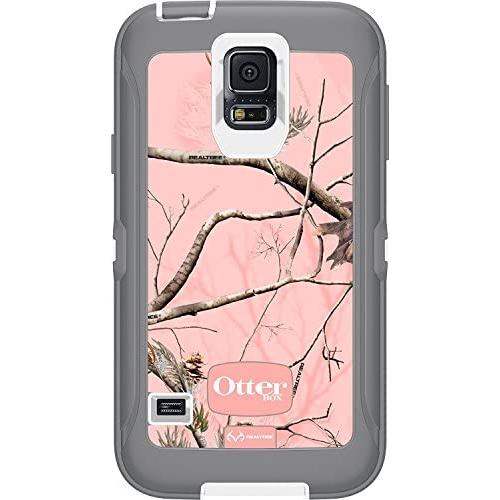 Otterbox [Defender Series] Samsung Galaxy S5 Case - Retail Packaging Protective Case for Galaxy S5 - Ap Pink (White/Gunmetal Grey Ap Pink)