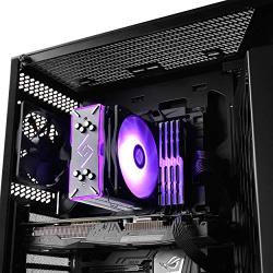 DEEPCOOL GAMMAXX GT BK, CPU Air Cooler, SYNC RGB Fan and RGB Black Top Cover, Cable or Motherboard Control Supported, 4 Heatpipes, 120mm RGB Fan, Universal Socket Solution