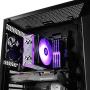 DEEPCOOL GAMMAXX GT BK, CPU Air Cooler, SYNC RGB Fan and RGB Black Top Cover, Cable or Motherboard Control Supported, 4 Heatpipes, 120mm RGB Fan, Universal Socket Solution