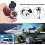 Cigarette Lighter Socket, Juerly 2PCS Universal 12V 120W Splitter Power Adapter Plug Outlet Parts for Car Boat Tractor Motorcycle Cigarette Lighter Socket, Juerly 2PCS Universal 12V 120W Splitter Power Adapter Plug Outlet Parts for Car Boat Tractor Motorcycle