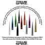 TRUE SPIKE Fat Spike Gunmetal Antenna in Heavy Gauge CNC Machined Billet Aluminum Short Compatible with Ford F150 F250 F350 F450 F550 F650 1997-2019