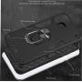 Samsung Galaxy A71 4G Screen Protector Folmeikat 360 Degree Rotating Metal Ring Cover with Kickstand Protective Phone Case (NOT for Samsung A71 5G/5G UW) 6.7'' (Black)
