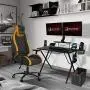 Atlantic Gaming Original Gaming-Desk Pro - Curved-Front, 10 Games, Controller, Headphone & Speaker Storage, 40.25x23.5 inch Curved Front Desktop, Enhanced Larger Design Atlantic Gaming Original Gaming-Desk Pro - Curved-Front, 10 Games, Controller, Headphone & Speaker Storage, 40.25x23.5 inch Curved Front Desktop, Enhanced Larger Design