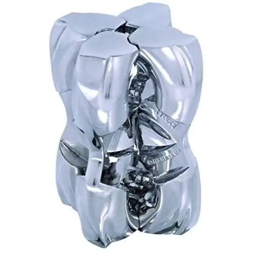 Bepuzzled H&H Hanayama Cast Metal Brain Teaser Puzzle (Level 5) Puzzles For Kids and Adults Ages 12 and Up