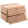 U.S. Art Supply 10 Drawer Wood Artist Supply Storage Box - Pastels, Pencils, Pens, Markers, Brushes U.S. Art Supply 10 Drawer Wood Artist Supply Storage Box - Pastels, Pencils, Pens, Markers, Brushes