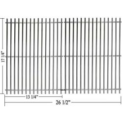 Hisencn Grill Cooking Grate Replacement Parts for Home Depot Nexgrill 720-0830H, Master Forge 1010037, Stainless Steel 17 1/4'' Grids for Nexgrill 720-0773, 720-0783E, 720-0783C