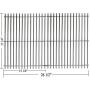 Hisencn Grill Cooking Grate Replacement Parts for Home Depot Nexgrill 720-0830H, Master Forge 1010037, Stainless Steel 17 1/4'' Grids for Nexgrill 720-0773, 720-0783E, 720-0783C