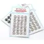 YICBOR 288sets/lot Sew-on PressSnap Buttons Metal Snap Fastener Buttons Press Button for Sewing Clothing(Silver Nickle, 6mm) YICBOR 288sets/lot Sew-on PressSnap Buttons Metal Snap Fastener Buttons Press Button for Sewing Clothing(Silver Nickle, 6mm)