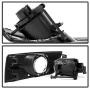 VIPMOTOZ Chrome Housing OE-Style Front Fog Light Driving Lamp Assembly For 2010-2016 Cadillac SRX - Bezel & Universal Wiring Included, Driver & Passenger Side