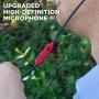 GOgroove AudiOHM RNF Durable Earbuds - Heavy Duty Headphones with Thick Aramid Fiber Reinforced Cable, in-Line Microphone, in-Ear Noise Isolation & Rugged Metal Driver Housing (Nova Red)