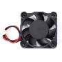 Icstation 40mm X 40mm X 10mm 4010 2 Pin DC5V 0.1A Silent Brushless Cooling Fan for 3D Printer Computer Ball Bearing 7 Blades (Pack of 2)