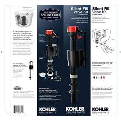 Kohler Genuine Part Gp1083167 Silent Fill Valve Kit For All Kohler Class Five Toilets,12.5& x 3.5& x 3&