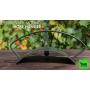 Yard Butler Deluxe Heavy Duty Wall Mount Hose Hanger Easily Holds 100’ Of 5/8’ Hose Solid Steel Extra Bracing And Patented Design In NEW COLORS and DECORATIVE DESIGNS IHCWM-1 Textured Forest Green