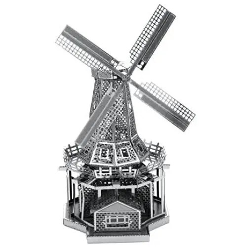 Metal Earth Fascinations Windmill 3D Metal Model Kit Metal Earth Fascinations Windmill 3D Metal Model Kit