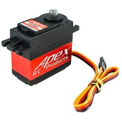 Apex RC Products 6600MG Metal Gear/Case Digital Standard Servo - 1/10-1/8 Steering Servo